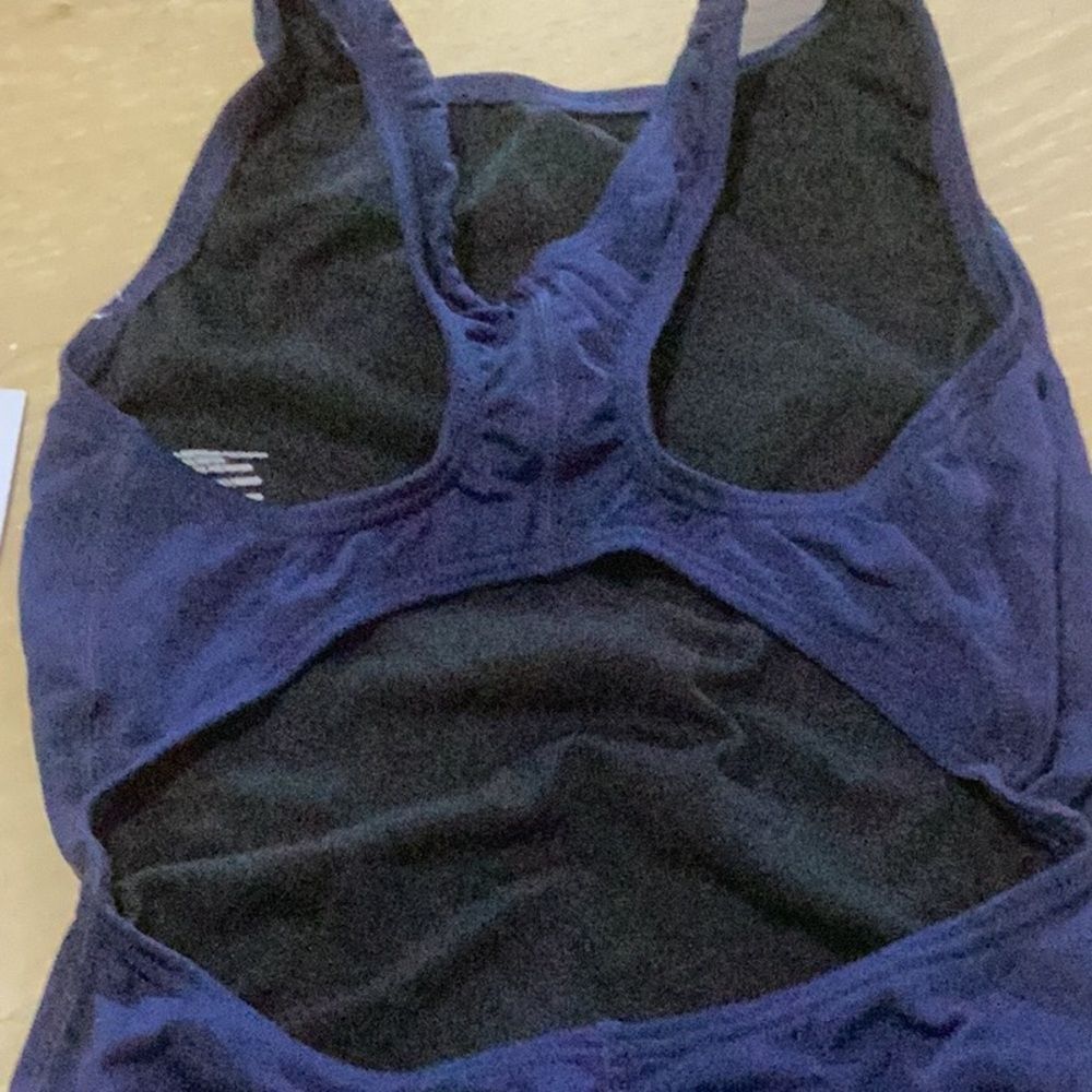 TYR Durafast Solid Maxfit One Piece Swimsuit, Navy, Size 28, NWT - Picture 5 of 9